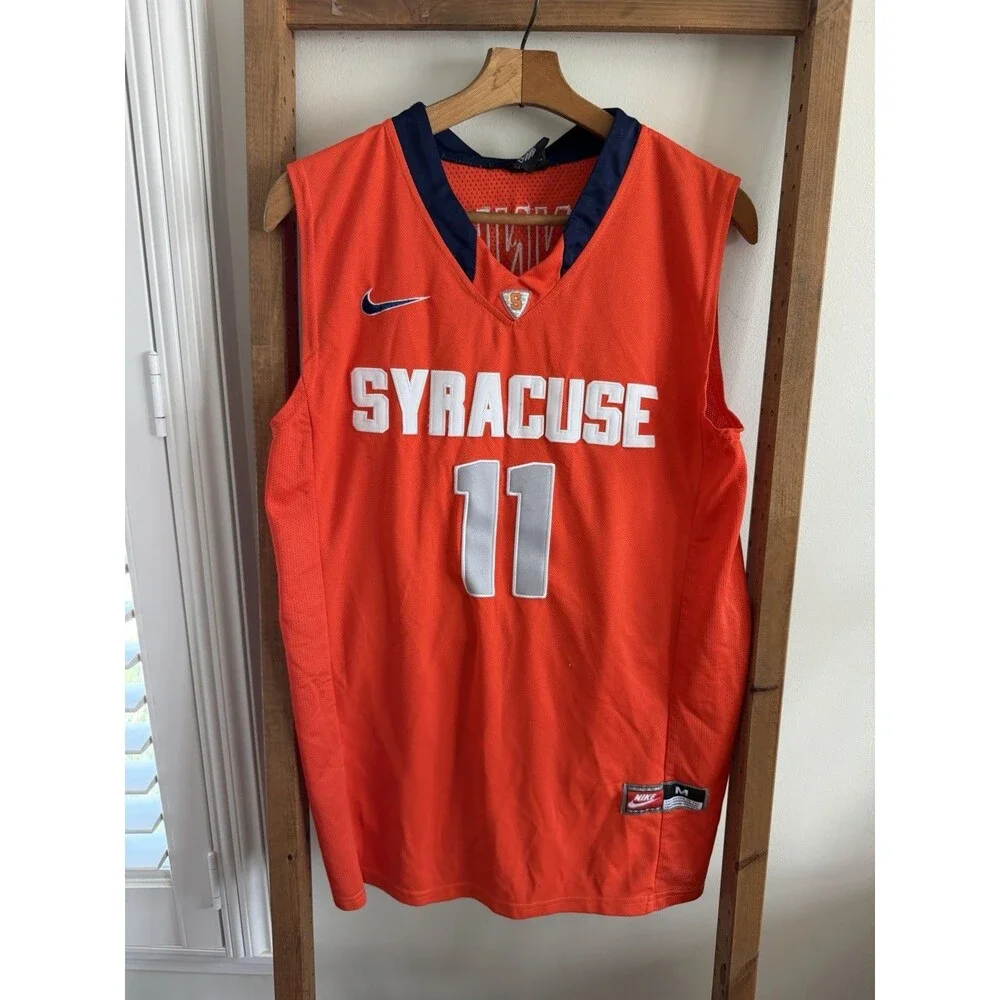 Nike Syracuse University Basketball Jersey Size M Number 11 Tyler Ennis Sewn - Picture 1 of 5